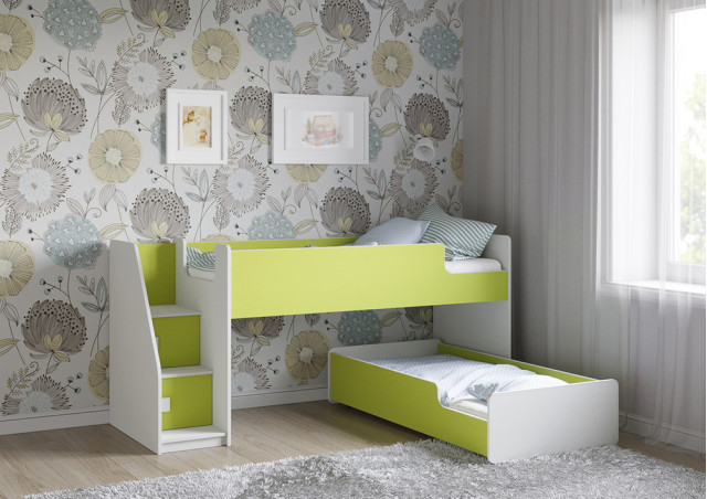 Детская выкатная кровать Легенда К402.41 в Кисловодске